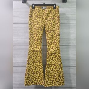 Free People Penny Pull On Flare Flower Print 27 We the Free